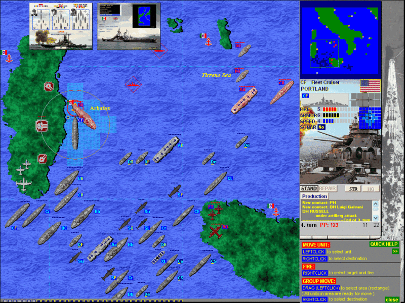 1939:BattleFleet Screenshot